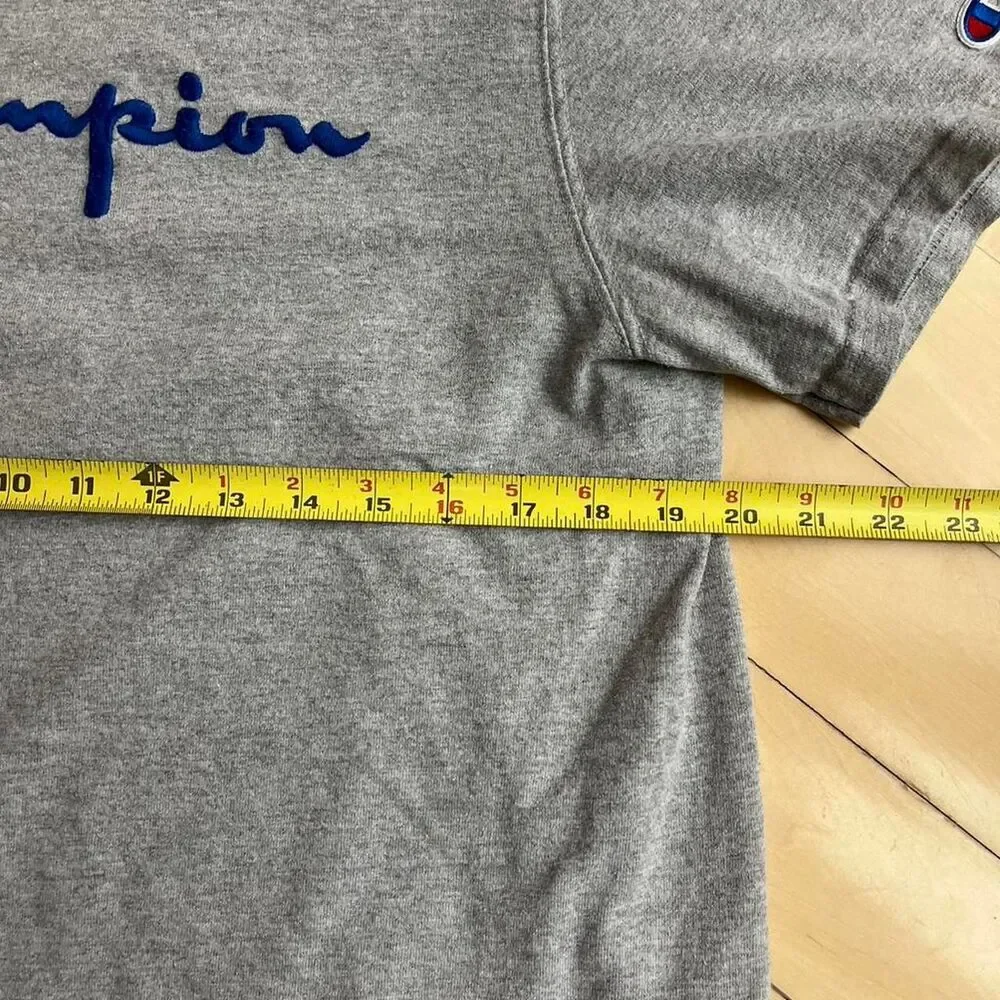 Champion Men's Grey T-shirt - Picture 7 of 8
